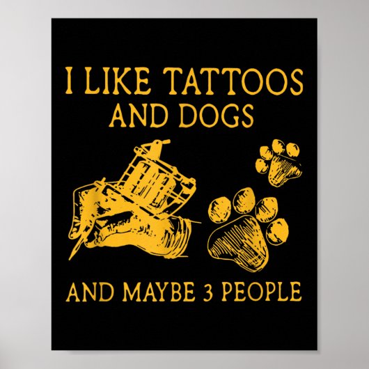 4905 108ike 116attoos 97nd 100ogs 97nd 109aybe 51 poster (Voorkant)