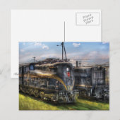 4919 - elektrische locomotief Pennsylvania Railroa Briefkaart (Voorkant / Achterkant)