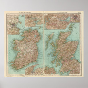 4950 Ierland, Schotland Poster