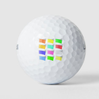 4994Kleurrijke noten Golfballen