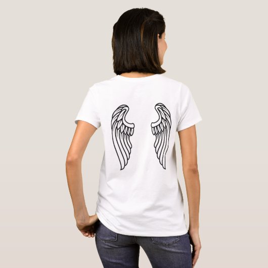 49% Angel - aanpasbaar T-shirt (Achterkant volledig)