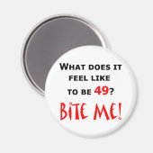 49 Bijt me! Magneet (Voorkant / Achterkant)