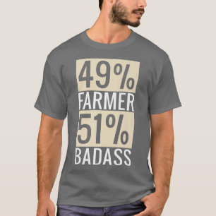 49 Boer 51 Badass Boerderij Lover Farming T-shirt