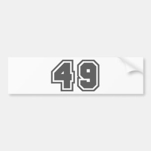 49 BUMPERSTICKER