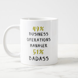 49% Business Operations Manager 51% badass Grote Koffiekop