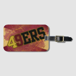 49 ers bagagelabel