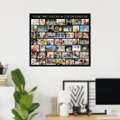49 Fotocollage Meerdere Vormen Persoonlijk Poster (Thuiskantoor)