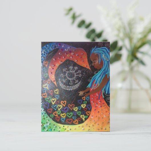 49 Harten voor een Pulse Briefkaart (Staand voorkant)