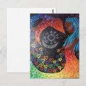 49 Harten voor een Pulse Briefkaart (Voorkant / Achterkant)