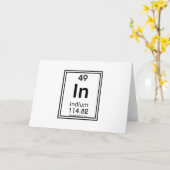49 Indium Kaart (Gele Bloem)