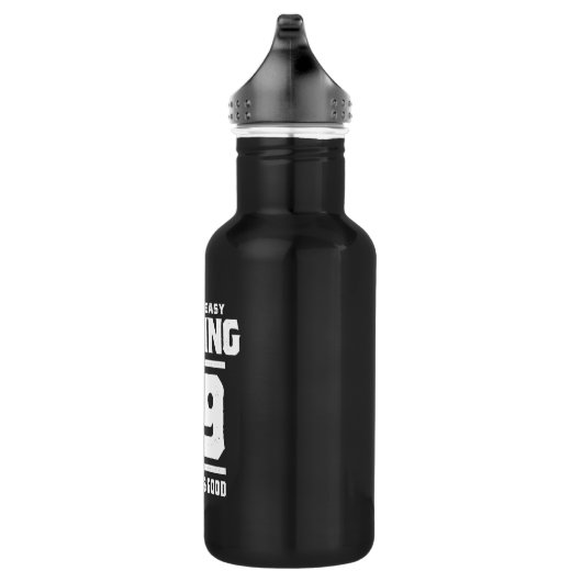 49 jaar - 49e verjaardag Funny Gift Waterfles (Rechts)