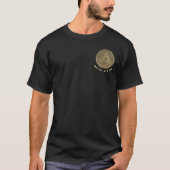 49 Jaar AA Nuchter Munt Logo met AANGEPASTE TEKST T-shirt (Voorkant)