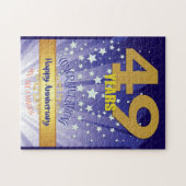 49 jaar herstel Jubileum vet cijfer Legpuzzel (Horizontaal)