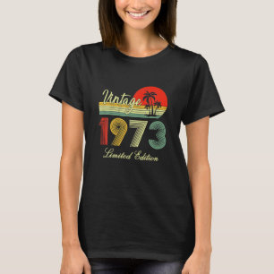 49 jaar Old Gifts  1973 Limited Edition T-shirt