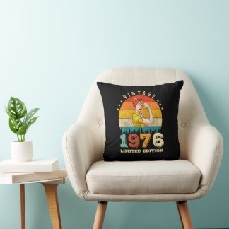 49 jaar oude Bday 1976  49e Verjaardag Vrouwen Kussen