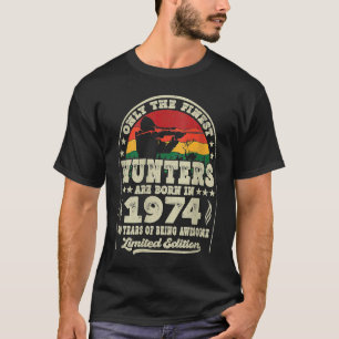 49 jaar oude deer Hunters 1974 49th T-shirt