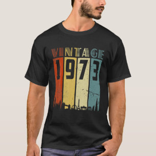 49-jarige geboren in 1973 49e verjaardag t-shirt