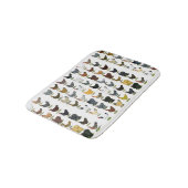 49 kippen badmat (Gekanteld)