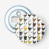 49 kippen button flesopener (Voorkant)