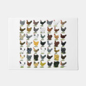 49 Kippen Deurmat (Voorkant)