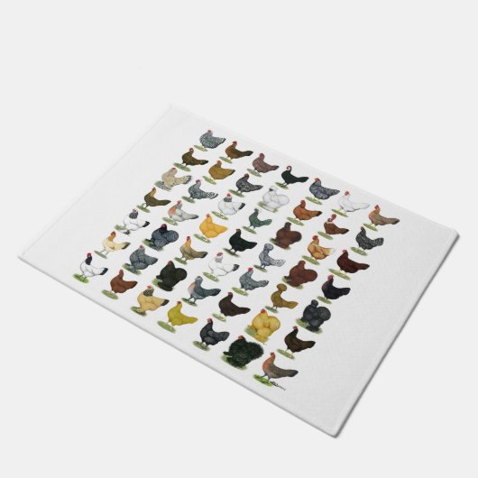 49 Kippen Deurmat (Schuin)