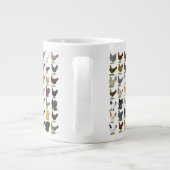 49 kippen grote koffiekop (Achterkant)