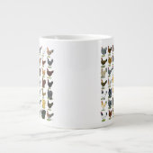 49 kippen grote koffiekop (Voorkant)