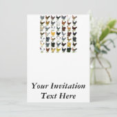 49 Kippen Kaart (Staand voorkant)