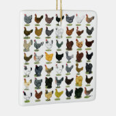 49 Kippen Keramisch Ornament (Rechts)