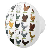 49 Kippen Keramische Knop (Rechts)