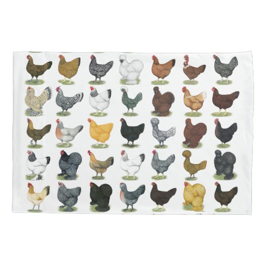 49 Kippen Kussensloop (Achterkant)