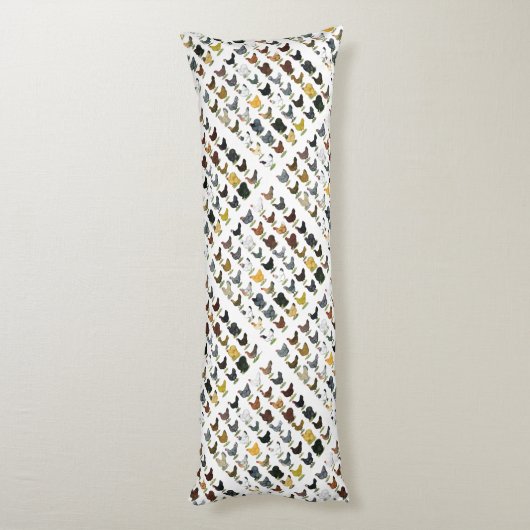 49 kippen lichaamskussen (Achterkant (Verticaal))