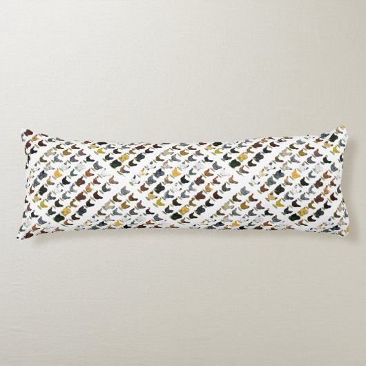 49 kippen lichaamskussen (Voorkant)