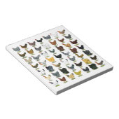 49 kippen notitieblok (Schuin)