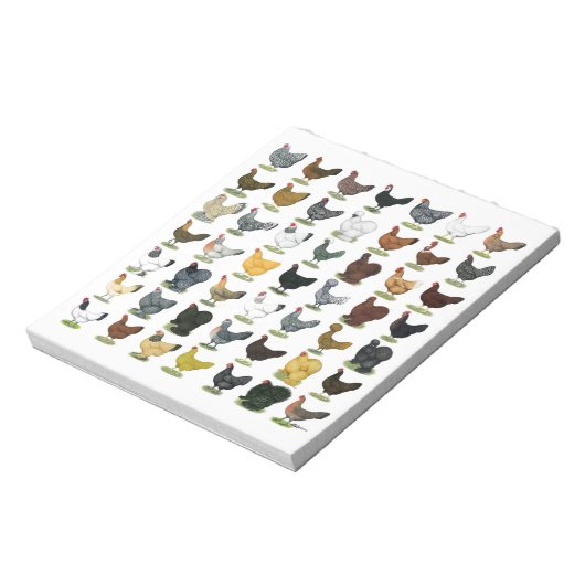49 kippen notitieblok (Linkerzijde)