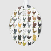 49 Kippen Ornament (voorkant)