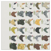 49 kippen stof (Close Up)