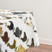 49 kippen tafelkleed (Voorbeeld)