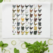 49 Kippen Theedoek (Gevouwen)