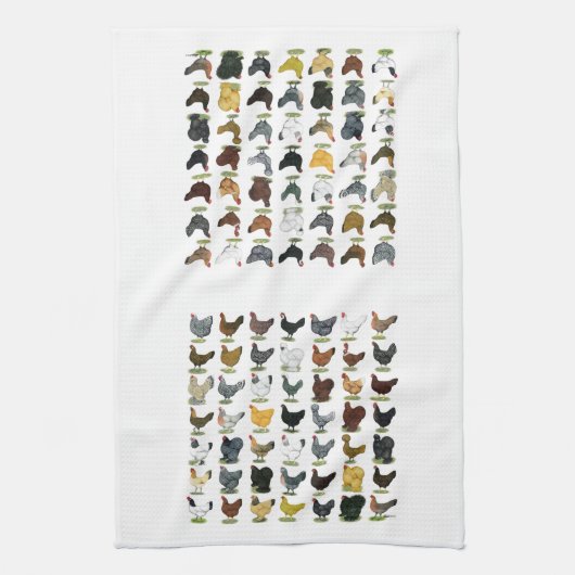 49 Kippen Theedoek (Verticaal)