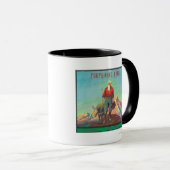 49 Oranje LabelRedlands, CA Mok (Voorkant rechts)