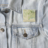 49 Rogge 1890 Vierkante Button 5,1 Cm (In situ)