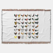 49 Roosters Deken (Voorkant)