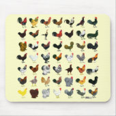 49 Roosters Muismat (Voorkant)