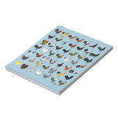 49 Roosters Notitieblok (Linkerzijde)