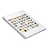 49 Roosters Notitieboek (Rechterzijde)
