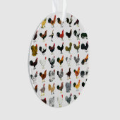 49 Roosters Ornament (voorkant)