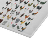 49 Roosters Snijplank (Hoek)