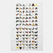 49 Roosters Theedoek (Verticaal)