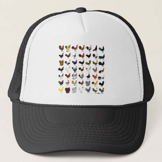 49 Roosters Trucker Pet (Voorkant)